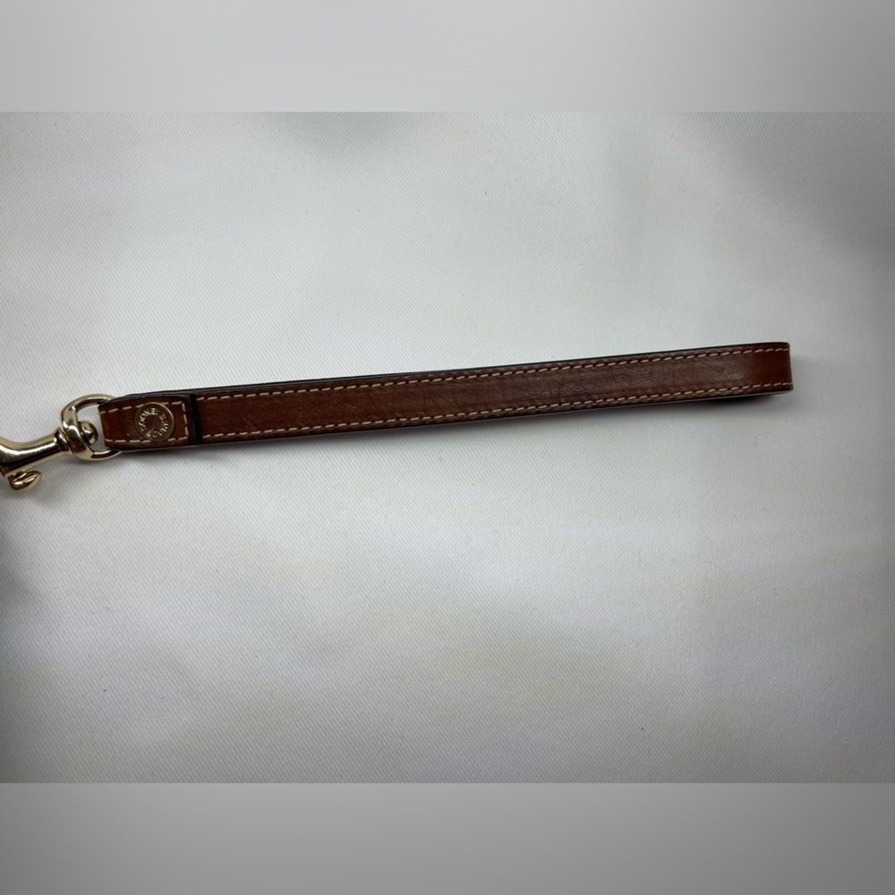 Vintage Dooney & Bourke 1975 Signature Monogram Wristlet / Clutch - Picture 8 of 16